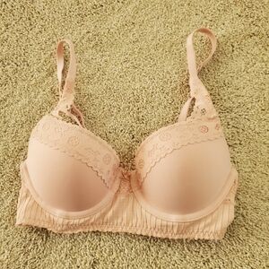 Aerie Soft Pink Lace Bra